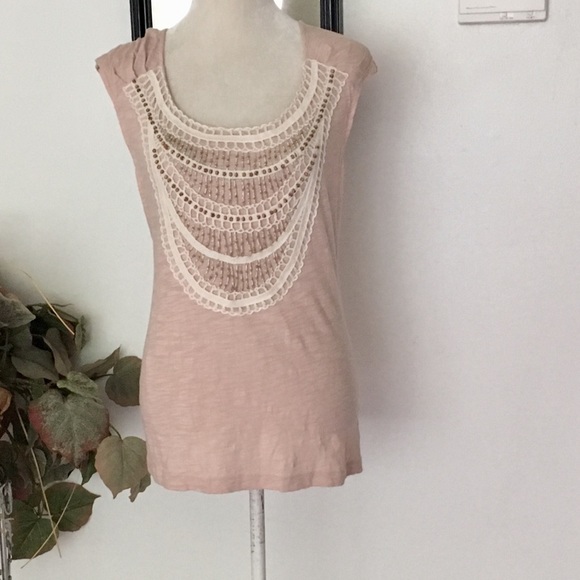 Anthropologie Tops - Anthropologie Sleeveless Tunic Top